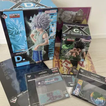 HUNTER x HUNTER 제일복권 C상 D상 곤 키루아 세트