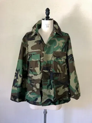 1980s 미사용 데드 미군 실물 BDU 자켓 L-S