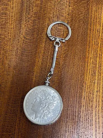 USA 은화 키링 대형 모건 달러 은화 1887년 M-1