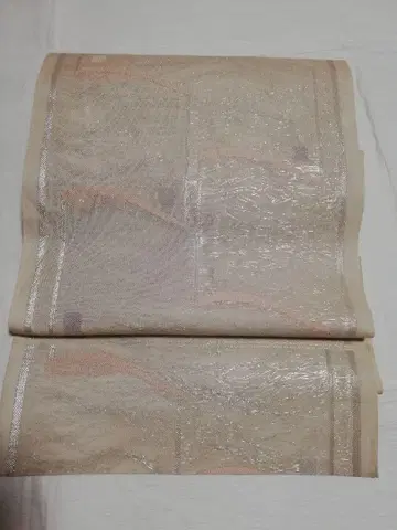 여름 오비 후쿠로 오비 순수 실크