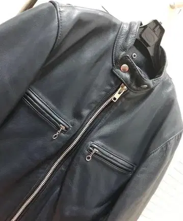 별주 네이비 VANSON 라이더스 B 36 소가죽