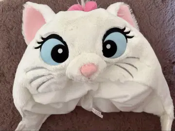 마리 고양이 귀도리 모자 마리