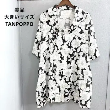 새상품급 빅 사이즈 TANPOPPO 장미 튜닉