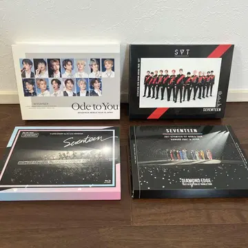트레이딩 카드 부착 SEVENTEEN Blu-ray 4점