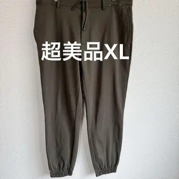 [컨디션 최상] 유니클로 EZY 조거 팬츠 올리브 XL