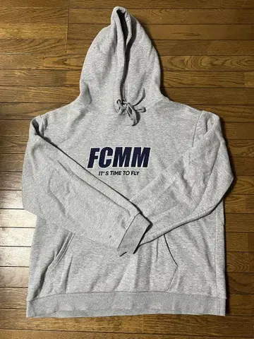 [ 한정판 공개 ] FCMM 그레이 후드 부착 후드티