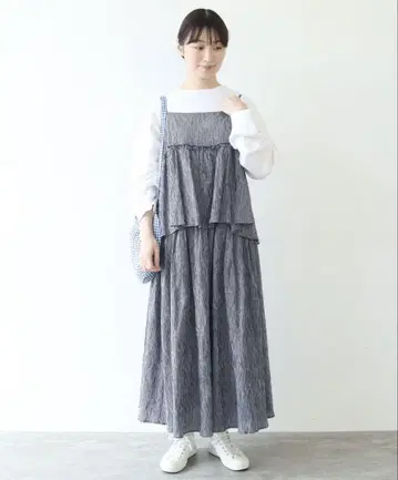 bulle de savon mini gingham 개더 스커트