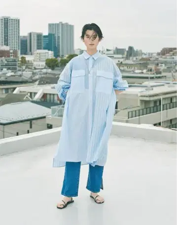[ SHIPS ] 셔츠 원피스