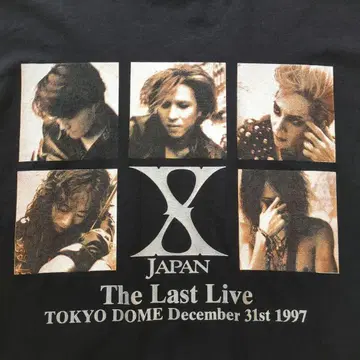 X JAPAN The Last Live T셔츠