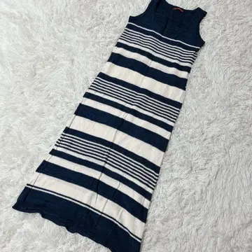 [ c5895 ] FREE'SMARTDENIM 롱 원피스 마 혼방
