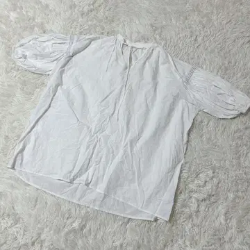 [ c5828 ] JEANASIS 셔츠 반팔 화이트