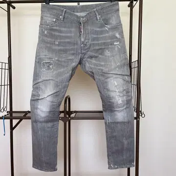 Dsquared2 18AW 그레이 데님 바이커 48