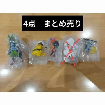 포켓몬스터 가샤또 콜렉트 04 4점
