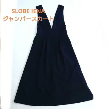 SLOBE IENA 슬로브 이에나 V넥 오버롤 스커트 원피스