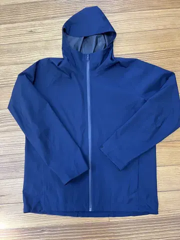 UNIQLO 유니클로 블록테크 후드티 네이비 XL