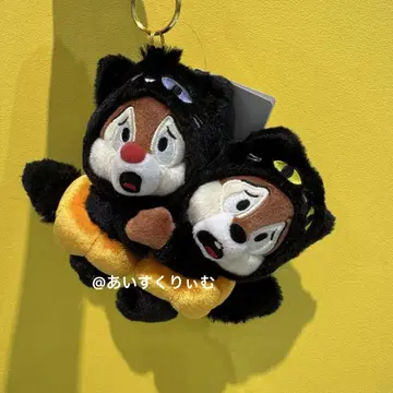 칩과 데일 봉제 인형 키체인 할로윈