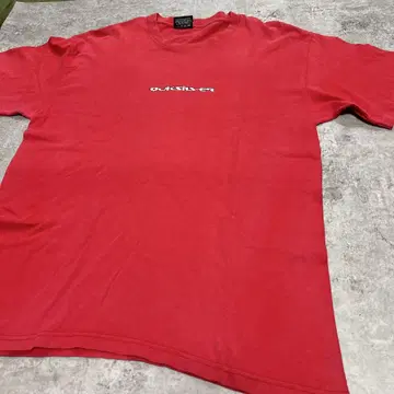 90s QUIKSILVER USA 로고 프린트 T셔츠 페이드감 L