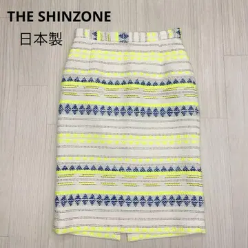 THE SHINZONE 더신존 자수 타이트 스커트 일본제 36