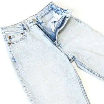 ZARA 자라 스트레치 테이퍼드 데님 USA 2 사이즈 허리 약 68cm