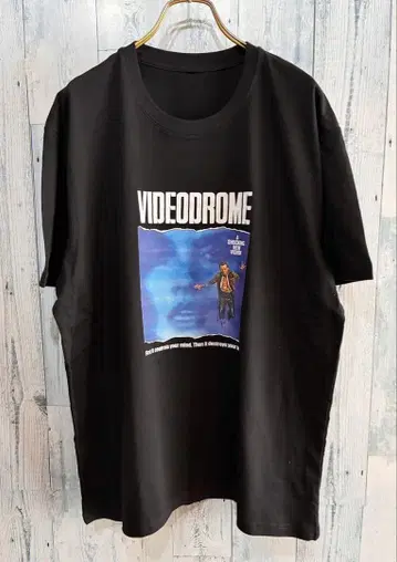 VIDEO DROME 비디오 드롬 T셔츠 컬트 무비 크로넨버그