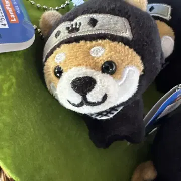 닌자 봉제 인형 키링 포함 약 8cm