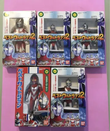 반다이 베스트 울트라맨 5체 묶음 판매