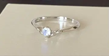 블루문스톤 실버 925 반지 8호