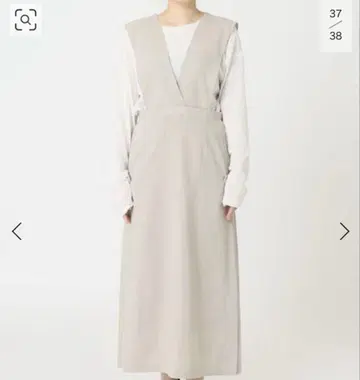 저널 스탠다드 W 스트랩 스커트 드레스 오버롤 스커트 린넨
