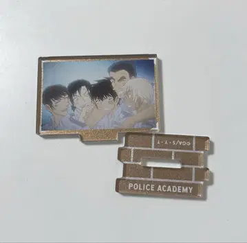 명탐정 코난 코난 플라자 장면 사진 미니 아크릴 스탠드 경찰학교조