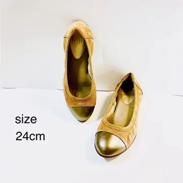 fitfit 바이컬러 셔링 펌프스 24cm