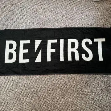 BE:FIRST 로고 페이스 타월 초기