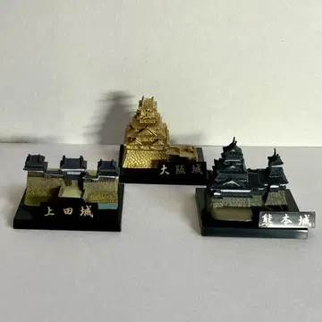 카이요도 일본의 성 우에다성, 구마모토성, 오사카성 총 3개