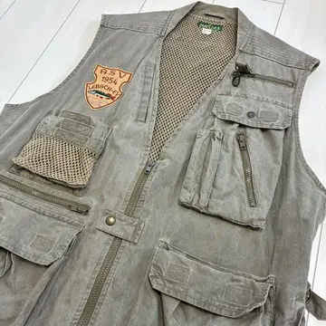 90s 빈티지 구제 의류! ASV 1954 LEBACH-EV 낚시용 조끼