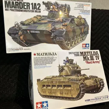 타미야 1/35 마틸다 Mk.III/IV '소비에트군' & 말더