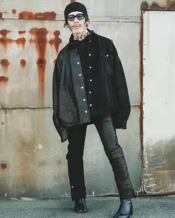 whowhat x IMA:ZINE / LEATHER 5X SHIRT