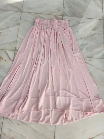 3.1 필립 플레어 핑크 롱 스커트