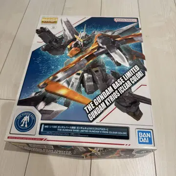 MG 1/100 건담베이스 한정판 건담 큐리오스 [ 클리어 컬러 ]
