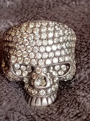 RANDOM(랜덤)SKULLRING ZIRCONIA 랜덤 스컬