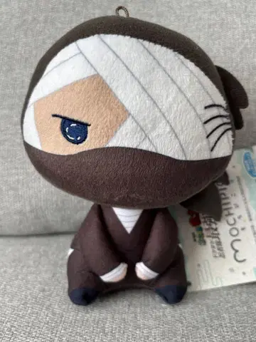 닌타마 란타로 닥타케 닌자대 최강의 군사 모치피코 봉제 인형 자토 콘나몬