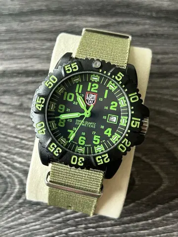 [ LUMINOX ] 루미녹스 3050 그린 다이얼