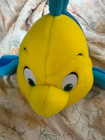 인어공주 플라운더 봉제 인형