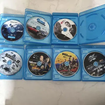 와일드 스피드 DVD 7개 세트