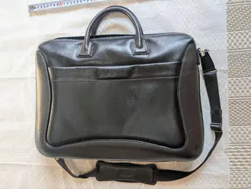 블랙 가죽 비즈니스 백