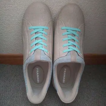 여성용 스니커즈 핸즈프리 24.5cm 베이지 계열