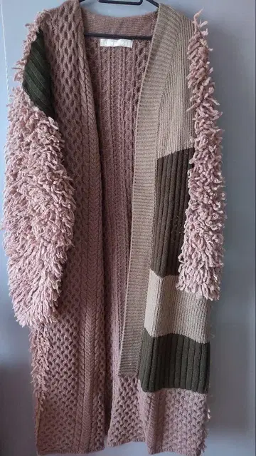 LEINWANDE 패치워크 롱 가디건