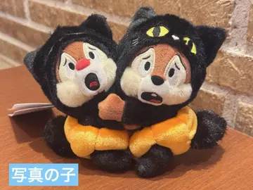 칩 앤 데일 봉제 인형 키링 할로윈 디즈니 스토어