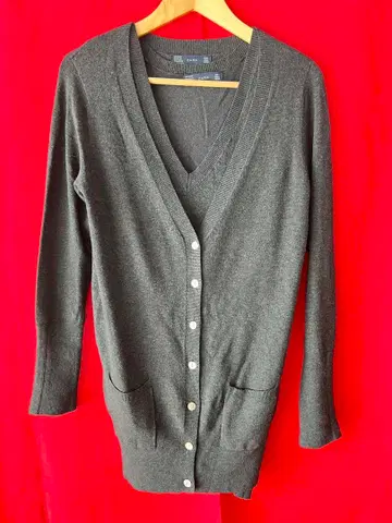 ZARA 자라 2세트 가디건 & 베스트 니트 그레이 L