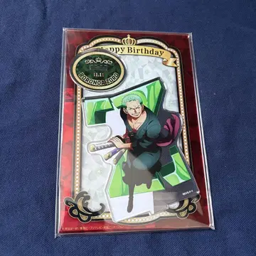ONEPIECE 로로노아 조로 벌스데이 아크릴 스탠드