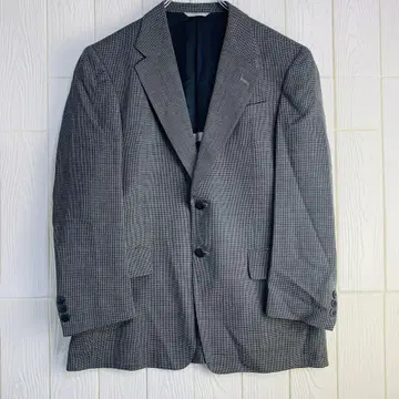 ENRICO COVERI 그레이 테일러드 자켓 44cm 어깨 너비