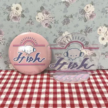 코기뮨 뉴 레트로 캔뱃지 & 아크릴 스탠드